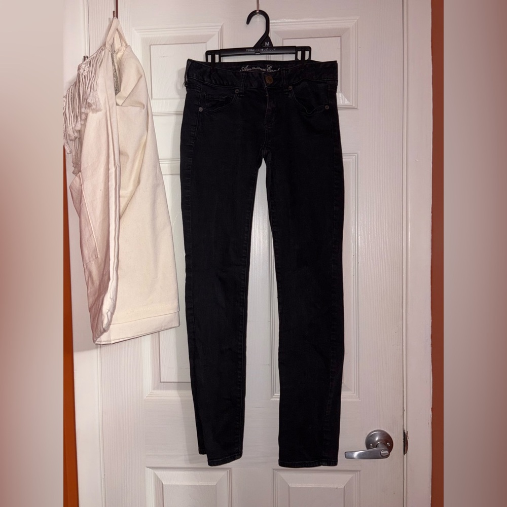 American Eagle Black Skinny Jeans